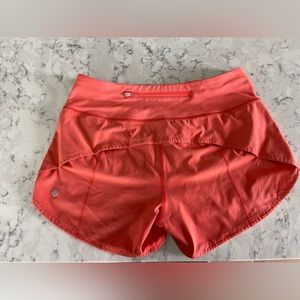Lululemon running shorts size 6